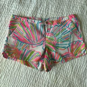 Lilly Pulitzer White Seashell Shorts